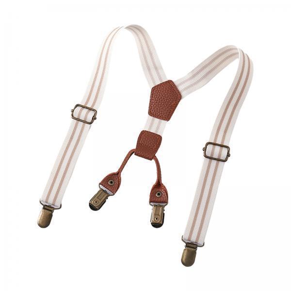 Suspender Clip Formal - Suspensórios Elásticos para Meninos e Meninas