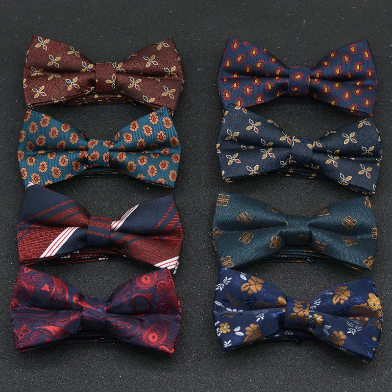 Men Formal Wear Wedding - Gravata borboleta masculina para casamento, padrão