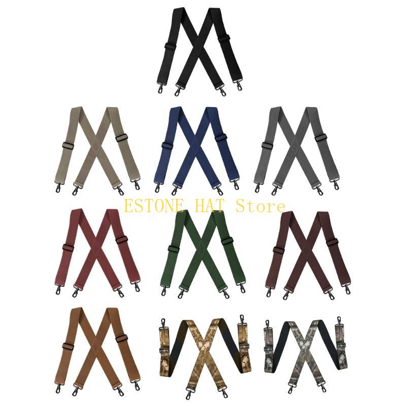 Suspender Clip Formal - 49MF Suspensórios clássicos para homens e