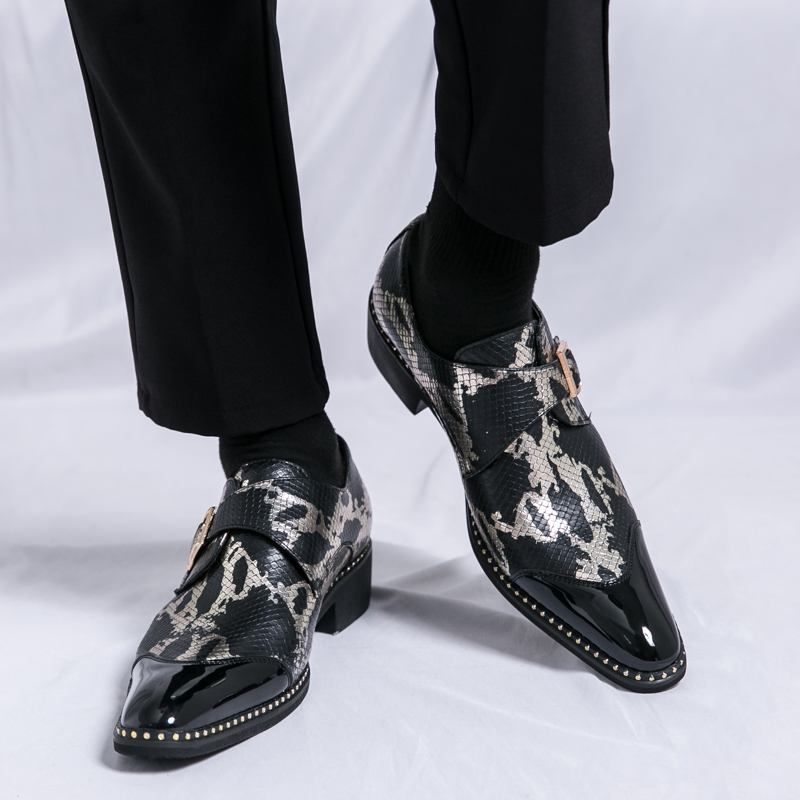 Sapatos Clássicos Retro Le Fu  - Men'S Formal Party Wear Shoes avaliação e preço