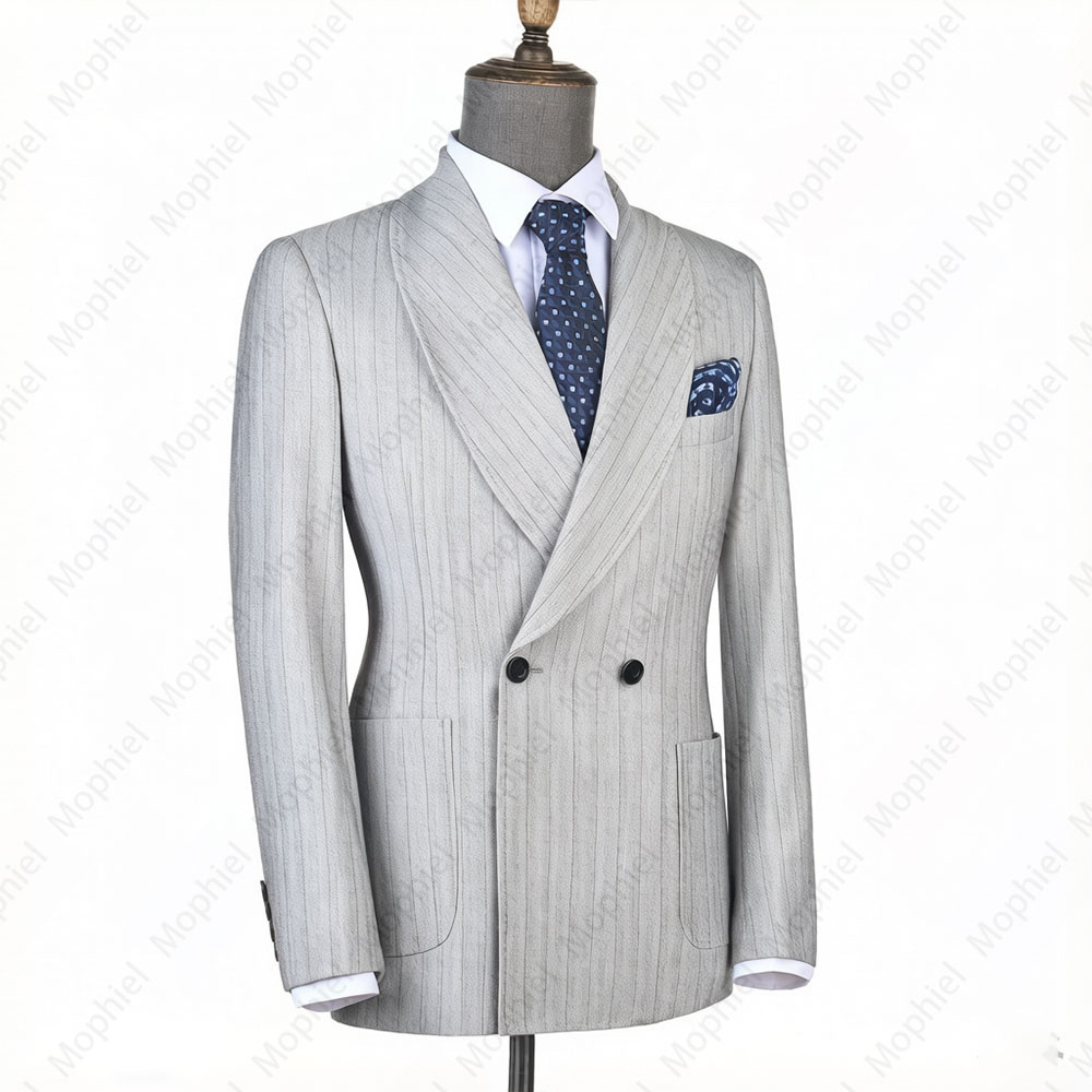 Ternos Masculinos Mophiel Cinz - Men Formal Wear Wedding avaliação e preço