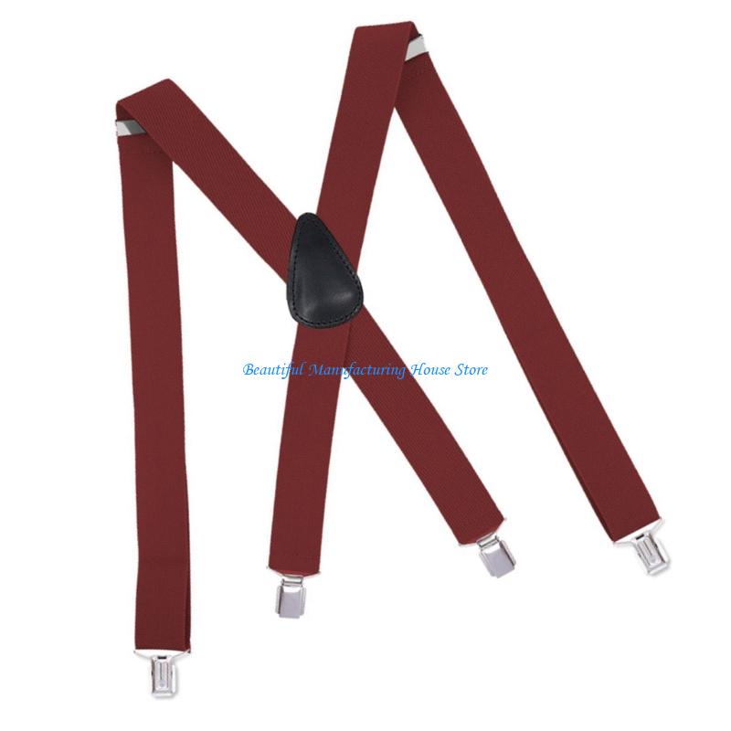 E56a suspensórios masculinos p - Men'S Formal Wear With Suspenders avaliação e preço