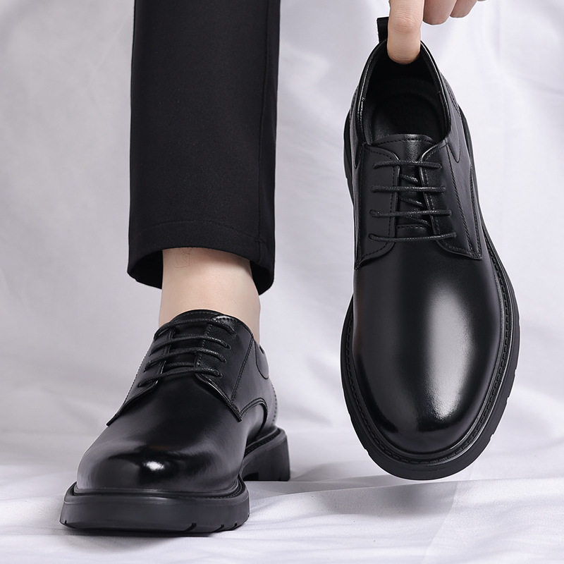Sapatos de couro masculinos, r - Men'S Formal Party Wear Shoes avaliação e preço