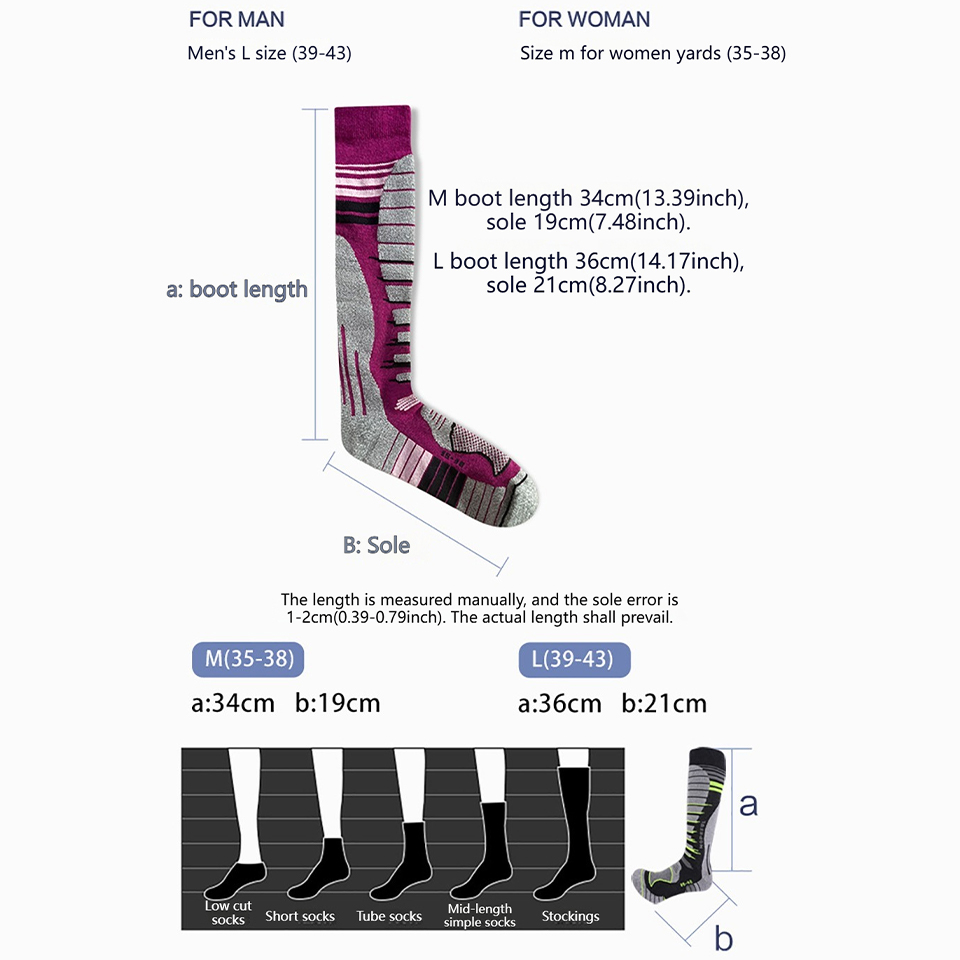 Meias de esqui de lã merino GT - Sock Garter Men avaliação e preço