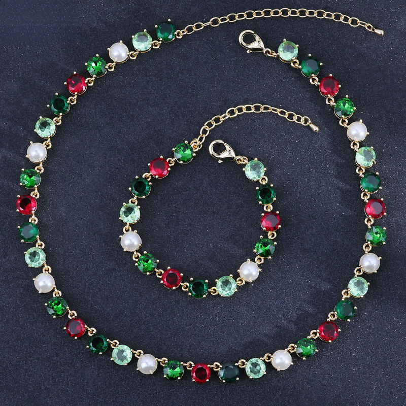 Conjunto de colar e pulseira a - Mens Formal Look avaliação e preço