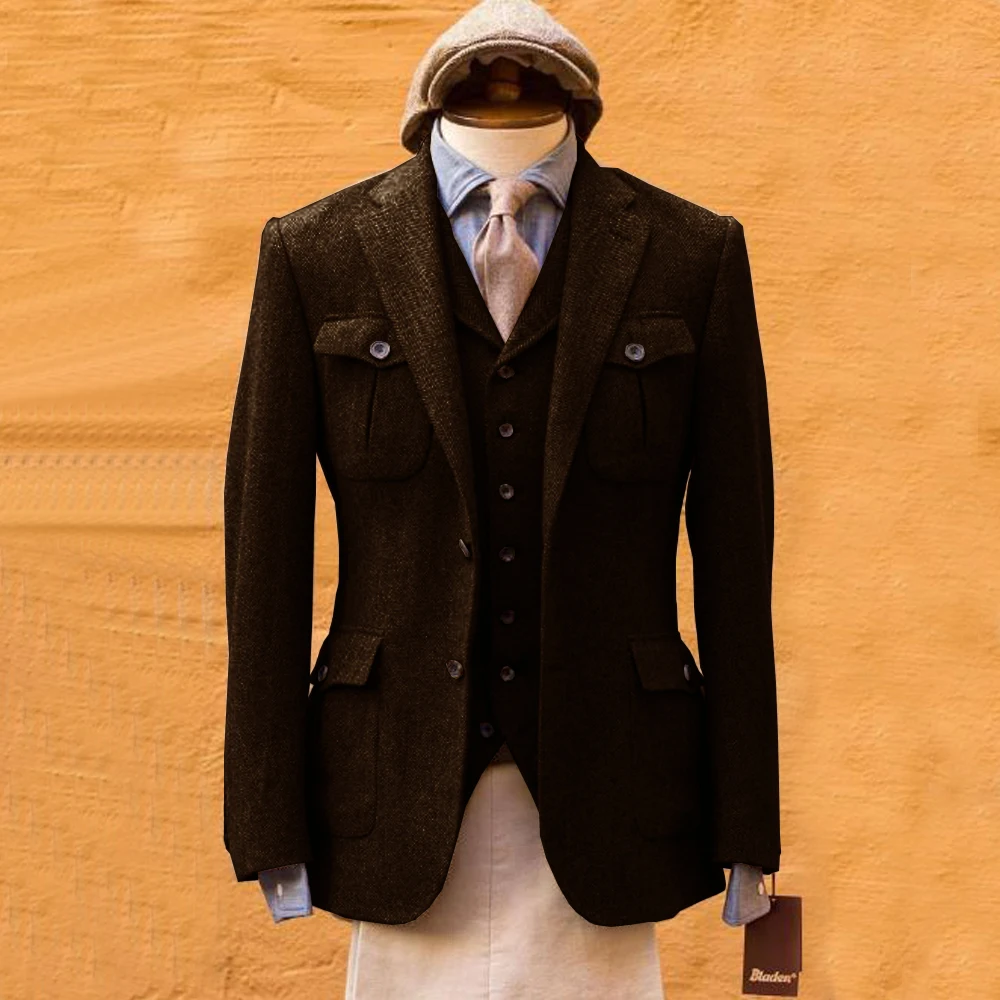 Terno Masculino Formal em Padr - Mens Formal Look avaliação e preço