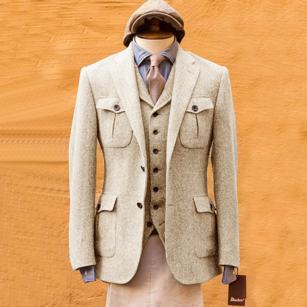 Terno Masculino Formal em Padr - Mens Formal Look avaliação e preço