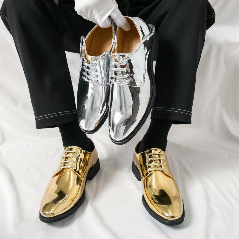 Sapatos diários de couro ponti - Men'S Formal Party Wear Shoes avaliação e preço