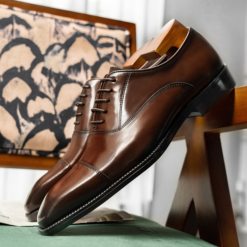 Sapatos masculinos de couro le - High End Men'S Formal Wear avaliação e preço